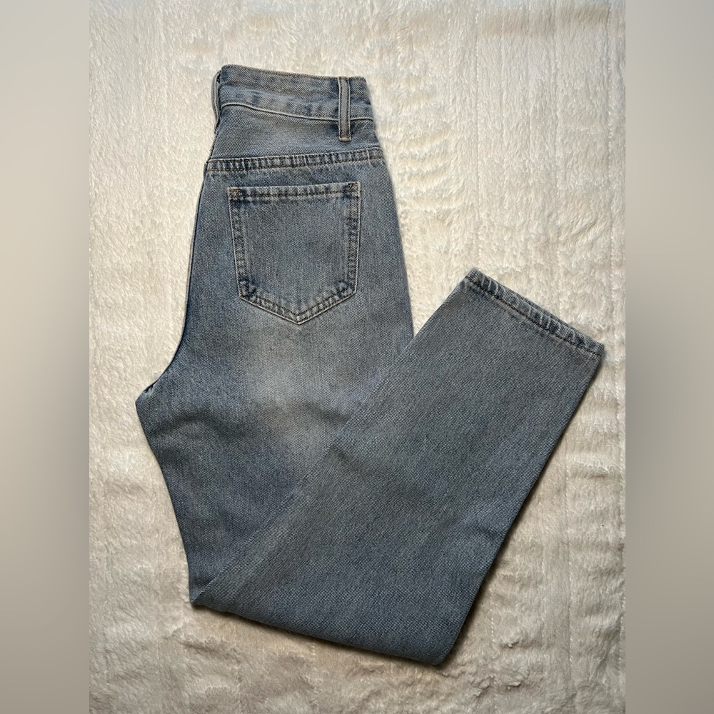 SHEIN Light Wash Jeans Petite XXS